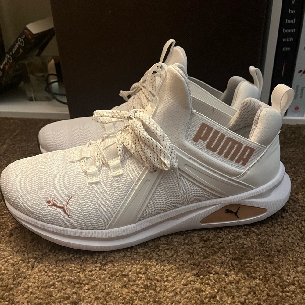 Puma White Athletic Sneakers